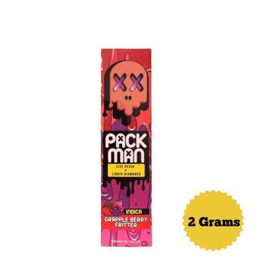 Packman Grapple Berry Fritter for sale online now in stock, Buy Packman Grapple Berry Fritter carts for sale now online, Best online shop for packman carts, Buy carts now online.